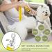 Buy Slowton Dog Harness with Safety Belt for Car | Breathable Latex Puppy Harness for All Sports | XS Yellow - Buy Online on GoSupps.com