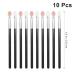 Lurrose Sponge Eyeshadow Brushes Set - Professional Dual Color Smudge Applicators for Women - 10pcs - Buy Online on GoSupps.com