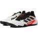 adidas Men's Barricade 12 Racquetball Shoe - White/Core Black/Solar Red (Size 8) - Buy Online on GoSupps.com