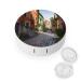 Contact Lens Case Street of Italy Portable Travel Contact Lens Box Contact Lens Storage Box