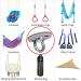 SELEWARE 2800 lb Capacity Wall Ceiling Mount Bracket for Suspension Trainer Kit - Yoga Swing, Battle Ropes, Rings - 2 Pack - Buy Online on GoSupps.com