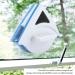Triangle Shape Glass Wiper Double-Side Magnetic Window Cleaner Cleaning Brush for Home - Buy Online on GoSupps.com