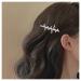 Inilbran Vintage Crystal Pearl Hair Clip Gold Rhinestone Wedding Hair Barrettes French Crystal Hairpin Barrette Sparkly Cz Hair Pins Hairclip Decorative Crystal Wedding Headpieces for women