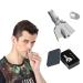 Manual nasal hair cutter with protective cap protective for men and women no battery required trimmer for nose ear mustache and beard hair made of stainless steel waterproof.Premium Cap Edition2