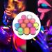 Fluorescent Powder Set - 12 Colors Glow in the Dark Nail Art & Party Decoration | DIY Phosphorus Manicure Accessories for Halloween - Buy Online on GoSupps.com