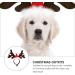 Pretyzoom Christmas Pet Headband - Reindeer Antlers & Moose Hat for Dogs & Cats - Festive Xmas Party Accessories - Buy Online on GoSupps.com