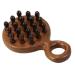 Fomiyes Portable Wooden Ridge Comb Set for Curly Hair - 3 Pack Scalp Nursing Combs 12x8.3cm | Ideal Hair Care & Styling Tool - Buy Online on GoSupps.com