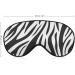 Zebra Print Sleep Mask for Women | Adjustable Eye Shades Cover with Elastic Strap - Comfort & Style for Better Sleep - Buy Online on GoSupps.com