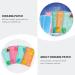 40 Pack Cooling Forehead Strips Headache Gel Pads - Fever Reducer and Cooling Sticker - Buy Online on GoSupps.com