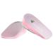 Correct Position Heel Lift Inserts Thick Heel Cushioning Height Increase Insoles Heel Cup Shoe Heel Inserts for Heel Spurs Heel Pain Plantar Fasciitis Achilles Tendonitis (1" Height Pink) 1" Height Pink