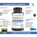 Organic Magnesium Glycinate with L-Theanine, Potassium & Black Pepper | Ultra High Absorption | 120ct - Buy Online on GoSupps.com