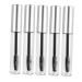 VINTORKY 5pcs Empty Eyelashes Bottle Refillable Mascara Tube and Wand Eyelash Tubes Cute Tubular Mascara 1 g (Pack of 1) Silver