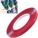 10m Nail Art Adhesive Double Sided Tape Red Film Clear Tape for Nail Display Lens Manicure Tool - Buy Online on GoSupps.com