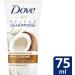 Dove Care Secrets Hand Cream 75ml Regenerating Ritual with Coconut & Almond Fragrance | International Shipping Available - Buy Online on GoSupps.com