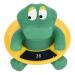 Water Temperature Compact Floatable Infant Bath Thermometer LED Display Baby Time Thermometer Bath Tub for Baby(Green Crocodile)