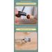 Buy 108 Handmade Moxa Sticks - Natural Pain Relief Mini Self-Adhesive Moxibustion Roll for Acupuncture & Joint Massage - Buy Online on GoSupps.com