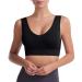 Huyydza like Hot Cakes Hohler Sport Breaking Active Sport Comfortable Wireless Women-Sport Unterwitta-Bra Psytrance Clothing Women Black 5xl