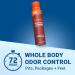 Mando Whole Body Deodorant For Men - Invisible Spray Deodorant - 72 Hour Odor Control - Low Irritation Formula - Aluminum Free Benzene Free - 3.6 ounce Cans (Pack of 2) - Bourbon Leather - Buy Online on GoSupps.com