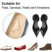 Dr. Foot Gel Arch Inserts - 3 Pairs for Flat Feet & Plantar Fasciitis Relief - Buy Online on GoSupps.com