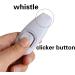 Ruojling 2-Piece Clicker Training Set for Dogs & Cats | 2-in-1 Dog Clicker Cat Clicker & Pipe - Black & White - Buy Online on GoSupps.com