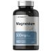 Magnesium 500mg | 180 Caplets | Vegetarian  Non-GMO  and Gluten Free Supplement | by Horbaach