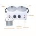 Professional Double Wax Warmer Hair Removal Machine | Adjustable Temperature | 110V | Includes 100 Wooden Craft Sticks - Buy Online on GoSupps.com