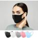 5-Pack Black Fabric Masks for Older Children & Adults - Washable Everyday Mouth Protection - Buy Online on GoSupps.com