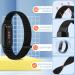 PBFairyy Nylon Bands for Fitbit Luxe - Adjustable Breathable Sport Straps in Deep Black+Army+Iron Gray - Compatible with Fitbit Luxe Fitness Tracker - Buy Online on GoSupps.com
