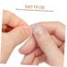 Mikinona 6 Sheets Nail Patch Stickers Sheer Nail Polish Transparent Nail Polish Manicure Kit Clear Nail Polish Nail Kits Gels Nail Sticker Gel Wraps for Nails Nail Strips Double Sided Tape - Buy Online on GoSupps.com