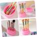 Beavorty cosmetic brush cleaner silicone makeup brush holder wash bowl Storage Box make up brush cleaner brush cleaning brush drying rack makeup brush cleaner bowl make up makeup brush - Buy Online on GoSupps.com
