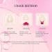 APPTI 5 Pcs Rosa Rugosa V-Line Lifting Bandage Mask for Women - Double Chin Reducer and Face Slimmer Mask with Chin Up Patch - V-Line Shaping for Cheek and Neck - Buy Online on GoSupps.com