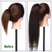 Buy SEGO Clip-in Real Hair Ponytail Extension - Dark Brown #2 20 (50cm) - 95g Hairpiece for Perfect Braid Styles - Buy Online on GoSupps.com