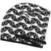 Super Absorbent Microfiber Hair Towel Wrap | Abstract Geometric Texture for Long Curly & Thick Hair - Quick Dry Coral Velvet for Women - Buy Online on GoSupps.com