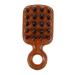 Combined scalp ridge from the Weather Woodenwamm Collared combination comb CAMM Wooden head comb wooden ridge for antistatic head massage comb scalp ridge 12.50x6.00cm brown