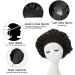 3 Pack Satin Bonnet Night Sleep Caps with Wide Elastic Band Silk Wrap Soft Head Cover Sleeping Hat for Women and Girls Curly Hair M-L Pink Black Red - Buy Online on GoSupps.com