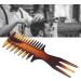 Retro Hairstyle Comb Men's Wide Teeth Resin Comb Anti-static Suitable for Salon and Home Use (4 three-purpose comb width) - Buy Online on GoSupps.com