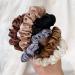 Uni-Fine Shop Satin Hair Ties for Women - Small Scrunchies Elastic Ponytail Holders 6 Colors Hair Jewelry for Girls - Buy Online on GoSupps.com