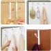 Outanaya 2pcs No Punching Door Hook Entryway Wall Hanger Metal Hanging Hooks Double Flowerpot Clothing Iron - Buy Online on GoSupps.com
