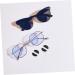 Lurrose Silicone Glasses Nose Pads - 60 Pairs of Universal Sunglass & Eyeglass Accessories - Black & White - Comfort & Secure Fit for All Frames - Buy Online on GoSupps.com