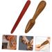 6-Piece Wooden Massage Stick Set - Muscle Scooter Hand Massager Reflex Zone Tools & Acupuncture Rods for Relaxation - Buy Online on GoSupps.com