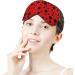 Ladybug Black Spots Sleep Mask for Women | Adjustable Eye Shades with Elastic Strap - Comfortable Sleep Accessory - Buy Online on GoSupps.com