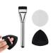 Flat Blush Concealer Brush Makeup Foundation Brush Set Makeup Brushes Set Foundation Brush With Sponges Puff Strong Fluidity Thin Brushes
