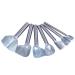 Bleiou 7pcs Leather Craft V-Shape Punch Cutter Tools Set - 7 Sizes for Belt Wallet Bag Making - Buy Online on GoSupps.com