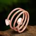 EnerMagiX Tri Tone Magnetic Copper Ring for Women/Men | Adjustable Size | 2 Magnets | Women's Day Gift - Buy Online on GoSupps.com