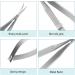 Professional Cuticle Scissors: Extra Fine Curved Nail Grooming Kit for Precise Eyebrow, Eyelash, and Nail Care - Buy Online on GoSupps.com