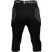 KEEPERsport Football Goalkeeper Pants - 3/4 Training Pants for Kids | High-Quality Teamsport Textile - Size 164 - Black - Buy Online on GoSupps.com