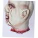 Abaodam Halloween-zombie head Separated headdress headrest cutting fake headdress scary walking separated head realistic spookhaus head shapes ghost head 1 piece (1 Pack) as shown