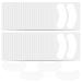 Lot de 100 patchs autocollants pour extensions de cils - En mousse non pelucheuse - Pour extensions de cils permanentes coloration et lifting