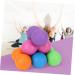 Buy Tovinanna 2-in-1 Yoga Ball Trigger Point Massager & Foot Roller - Hand Massage & Muscle Relief Device - Violet - Buy Online on GoSupps.com