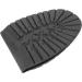 Yosoo Anti Slip Shoe Soles - Black Forefoot | Relieve Foot Pain and Enhance Comfort | Shoe Repair Accessories - Buy Online on GoSupps.com